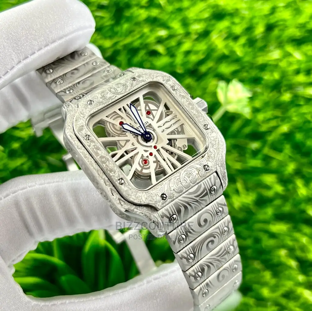 Original CARTIER MECHANICAL Silver Steel Available in Store