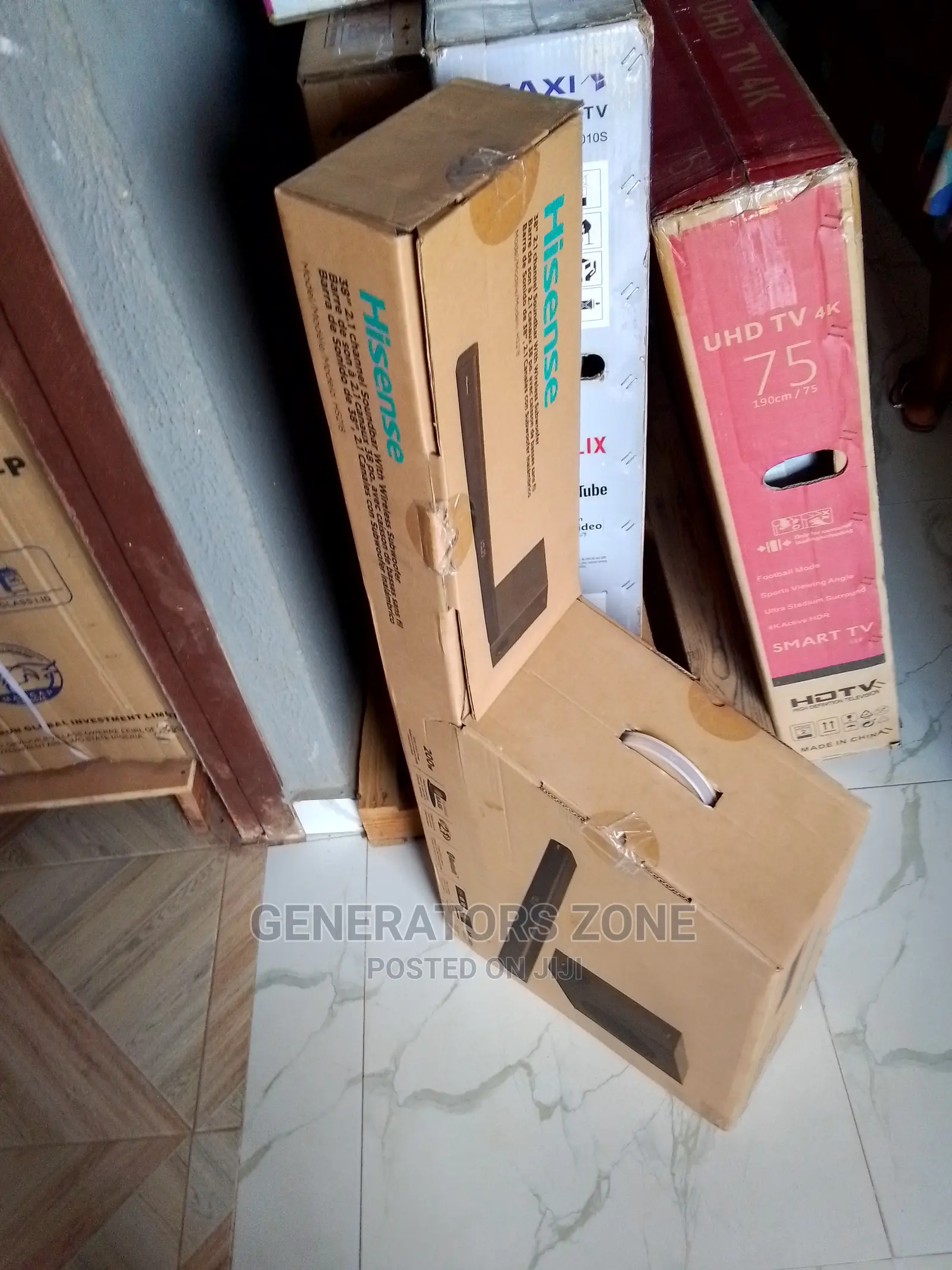 The Brand New Hisense 200watt Bluetooth Sound Bar System