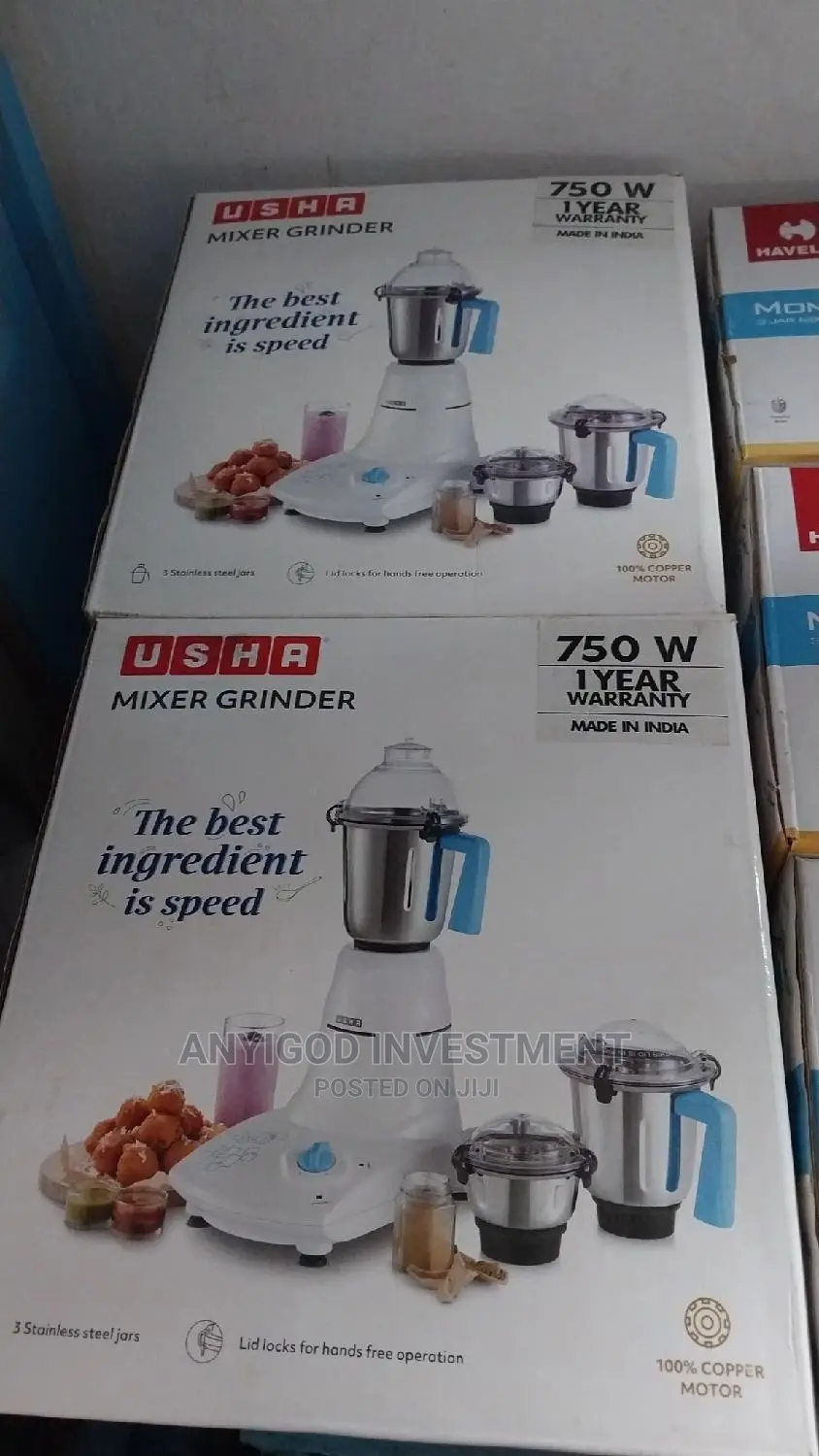 Usher Mixer Blender and Grinder 750watts