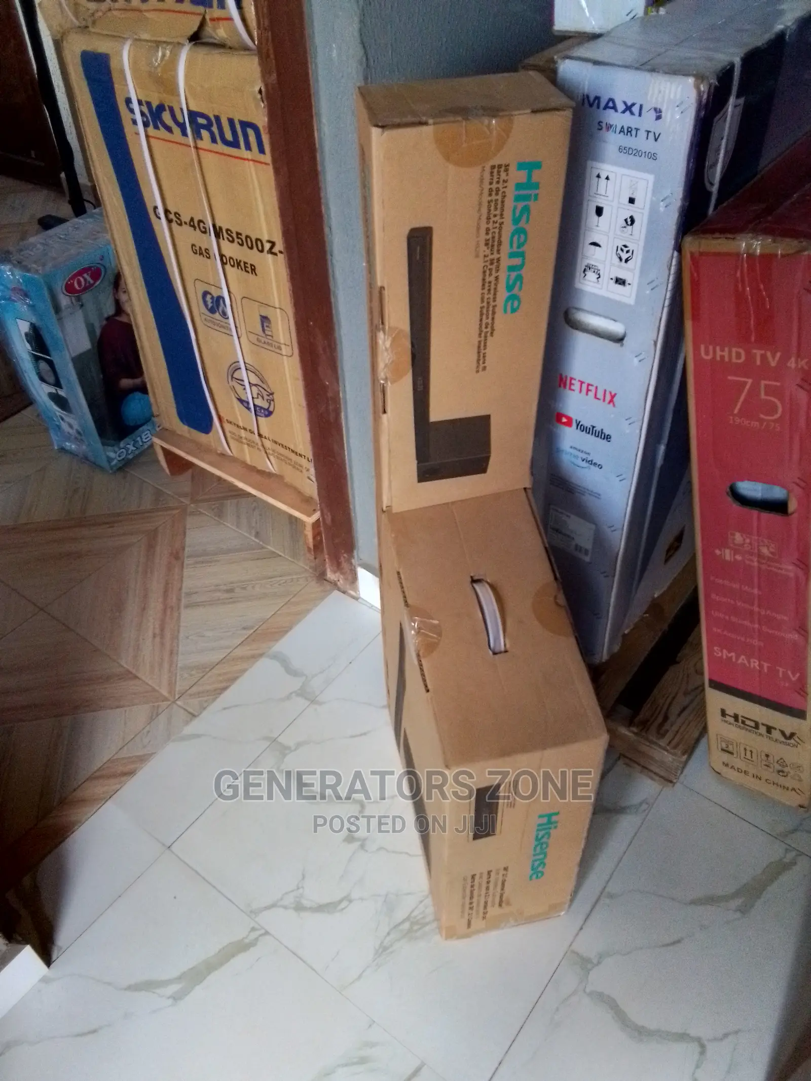 Hisense AUD Hs218 Sound Bar System With Bluetooth