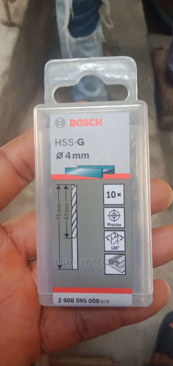 Bosch Metal Drill Bit 4X43X75MM