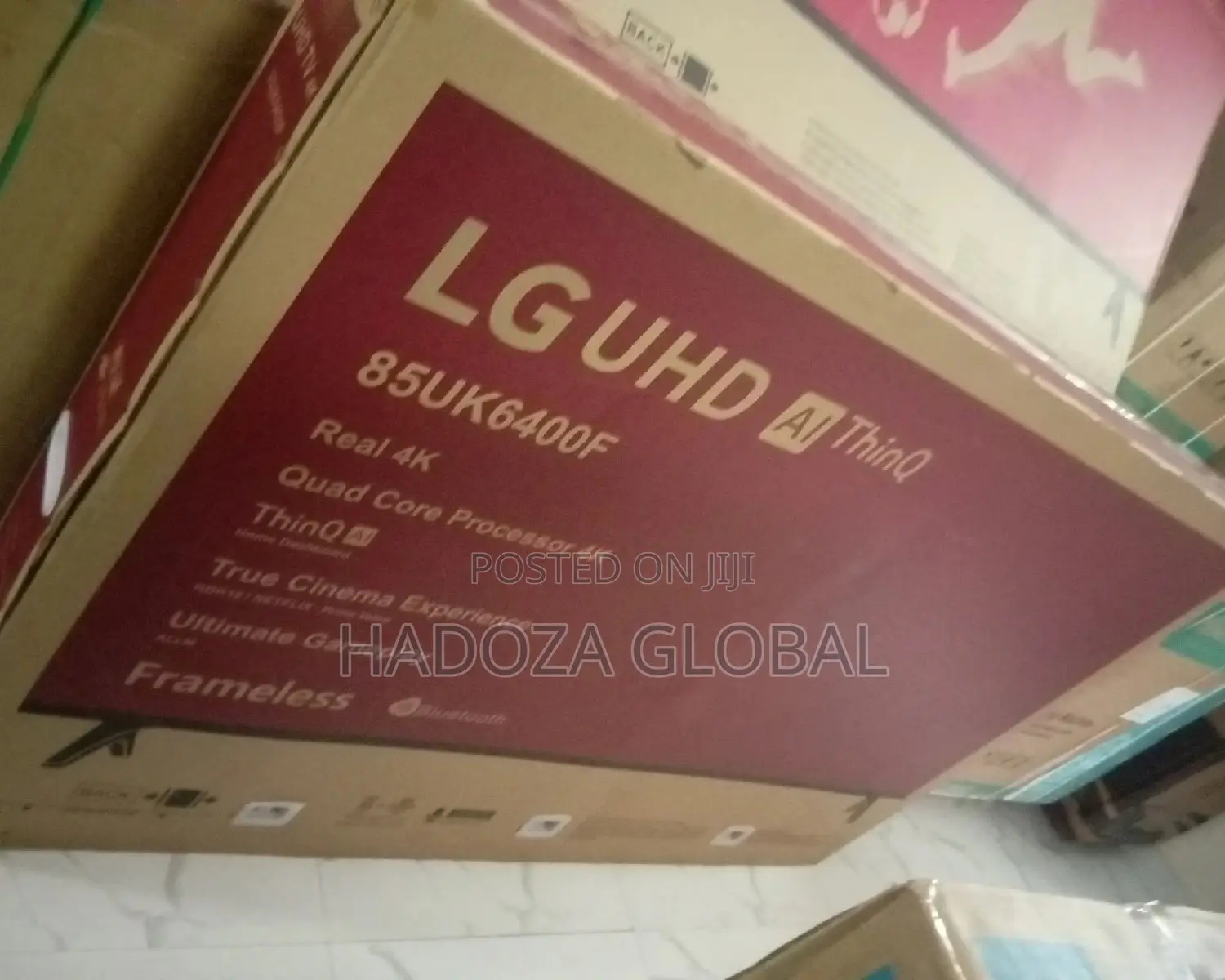 LG 85inches Smart Real Bluetooth TV With Netflix, Youtube