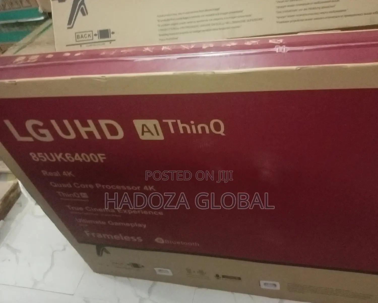 LG 85inches Smart Real Bluetooth TV With Netflix, Youtube