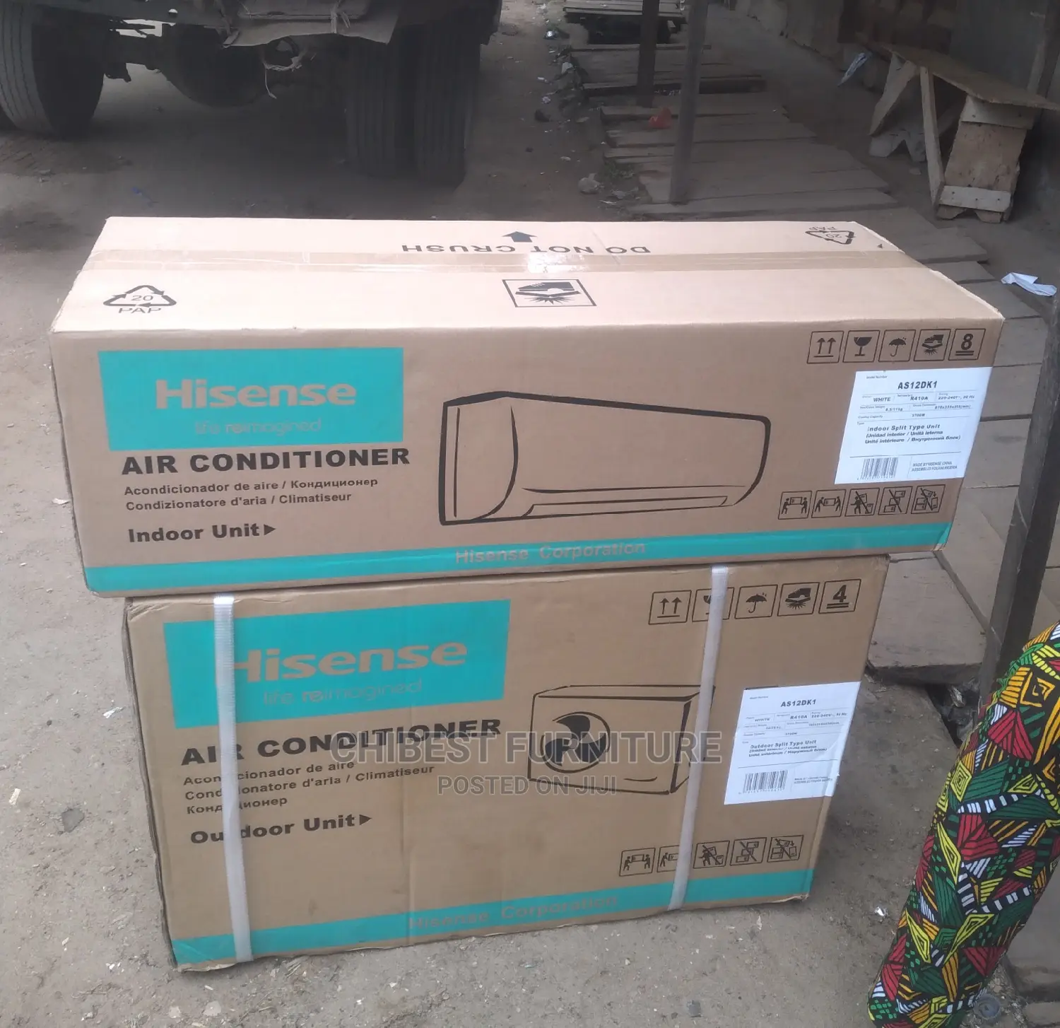 Quality Imported 1.5hp Hisense Inverter Air Conditioner.
