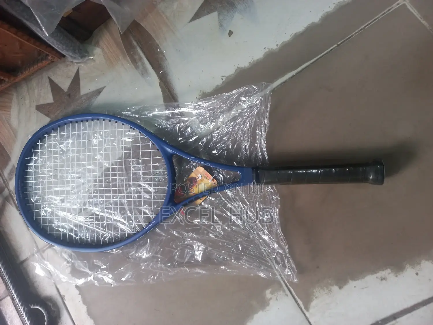 Pro Staff Blue Stringed Racket 9567