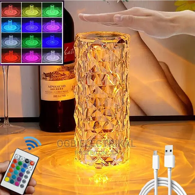 16colors USB Rechargeable LED Table Lamp