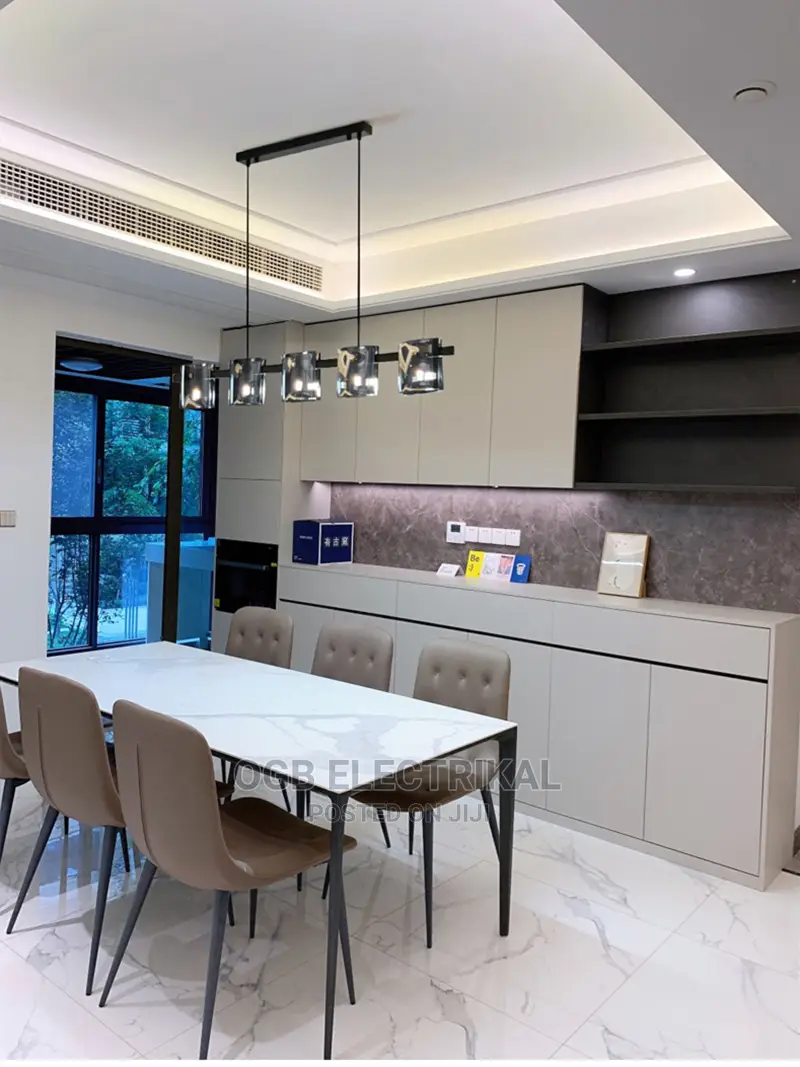 Nordic Led Glass Chandelier