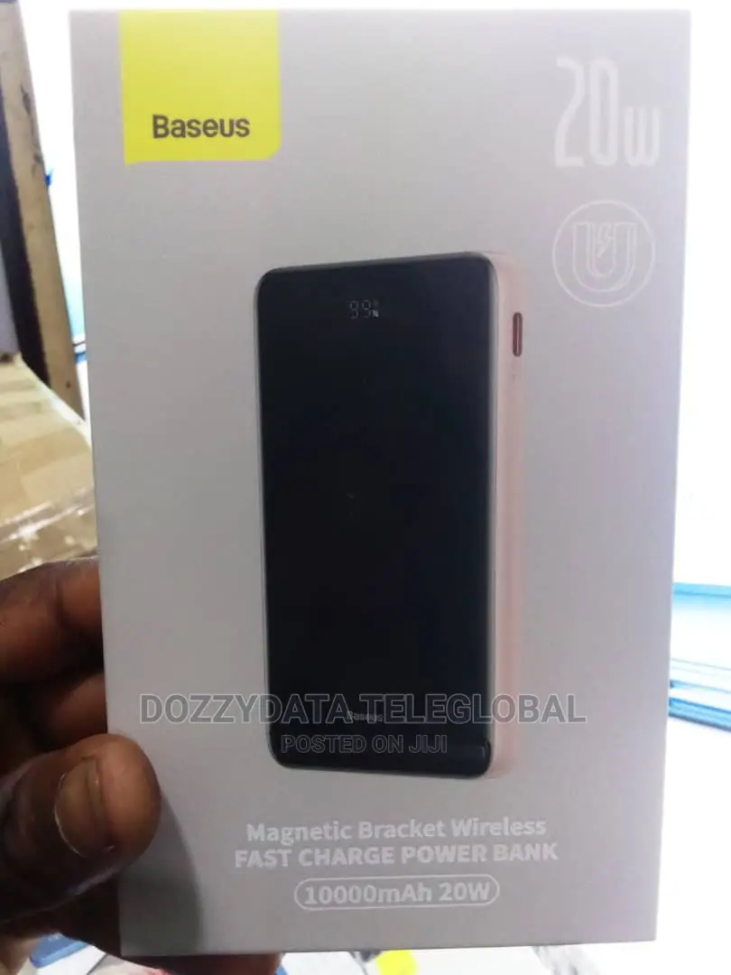 Baseus Magnetic Bracket Wireless Power Bank - 10000mah -20w