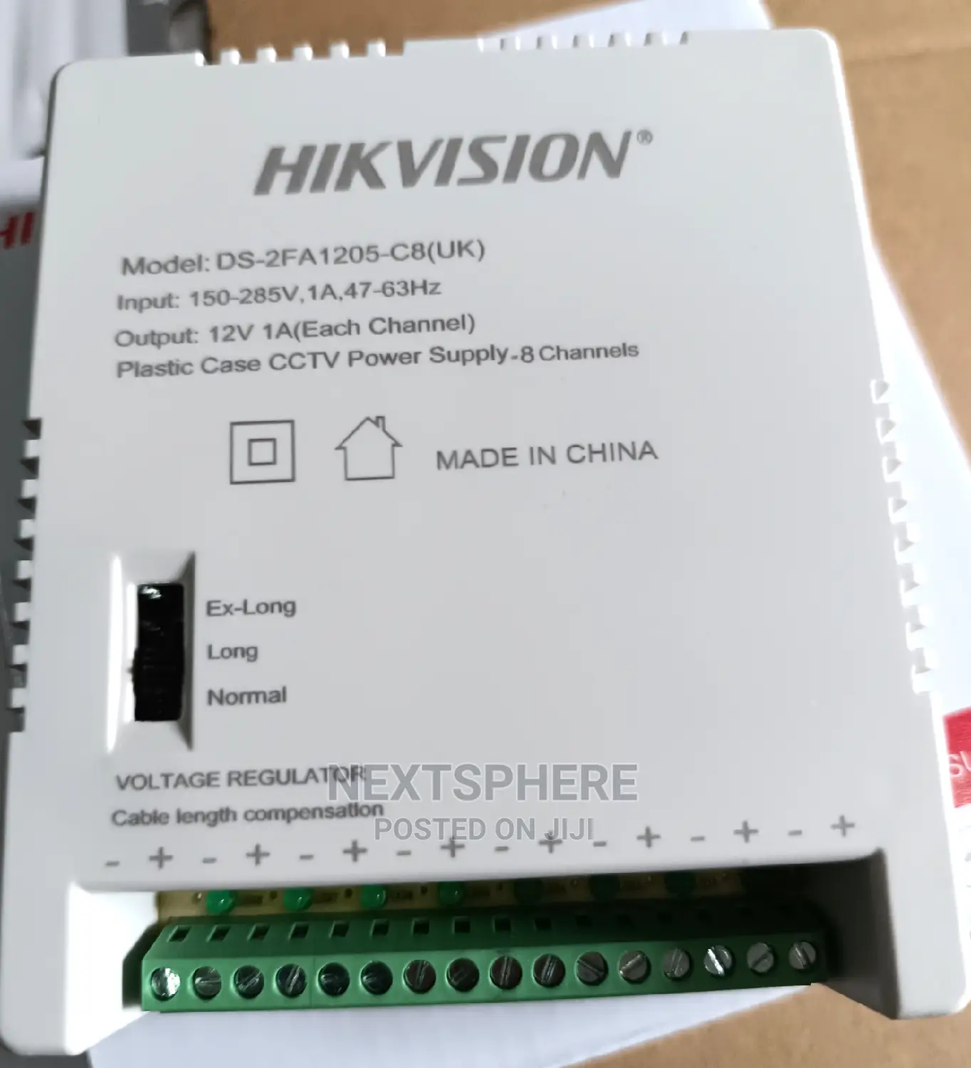 Hikvision 8ch CCTV Power Supply