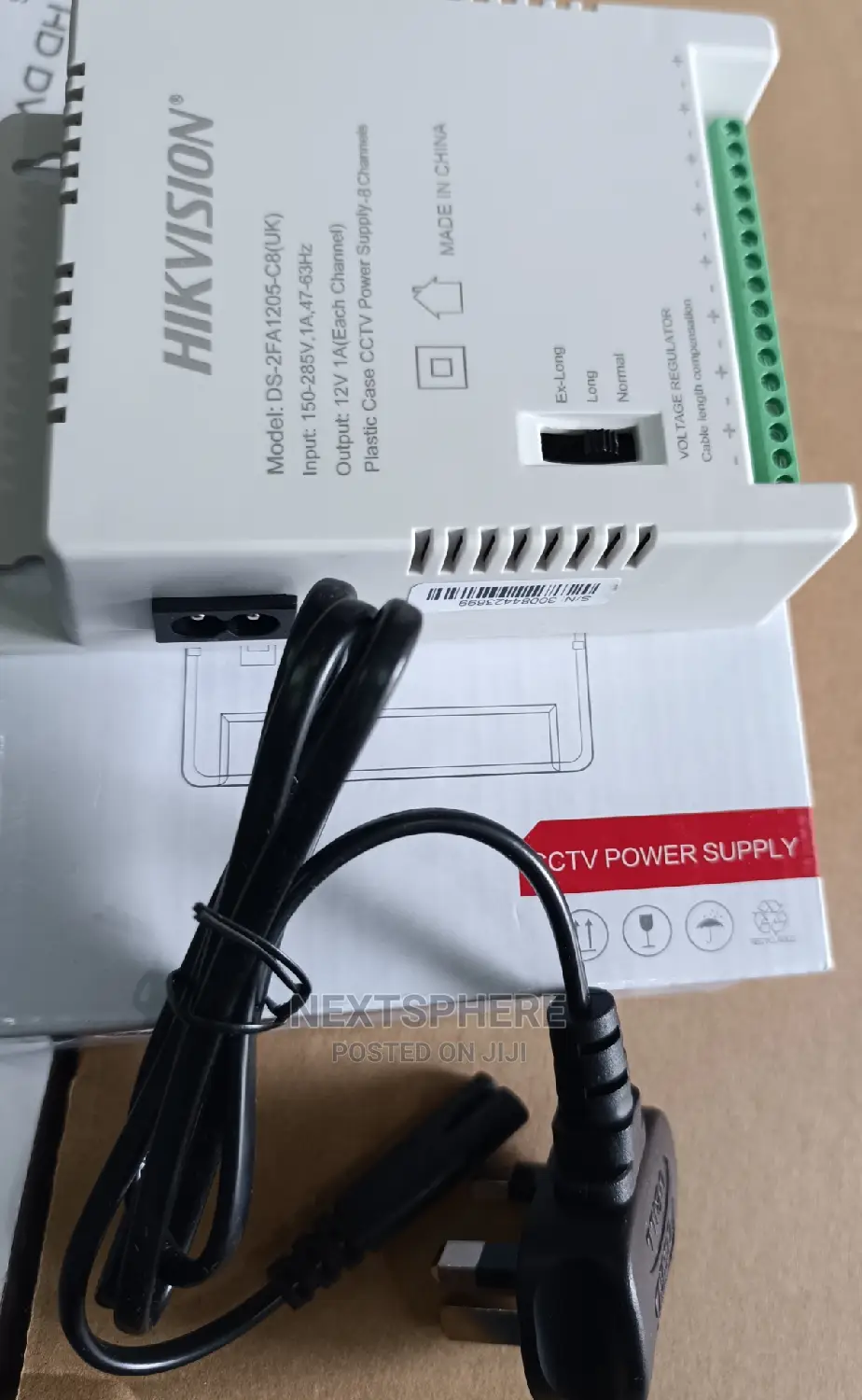 Hikvision 8ch CCTV Power Supply