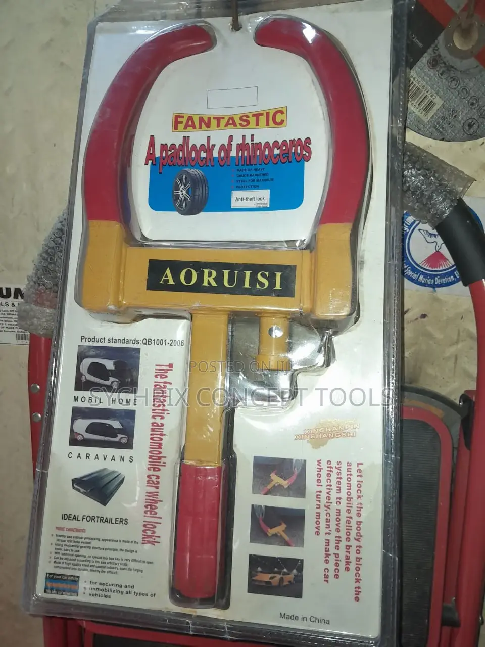 Automobile Wheel Lock