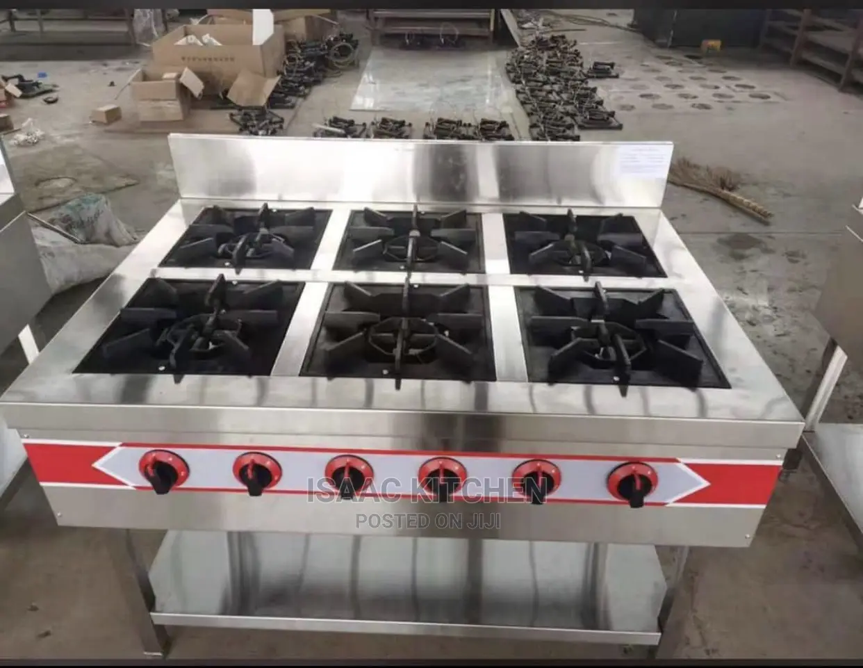 Industrial 6burner Gas Cooker