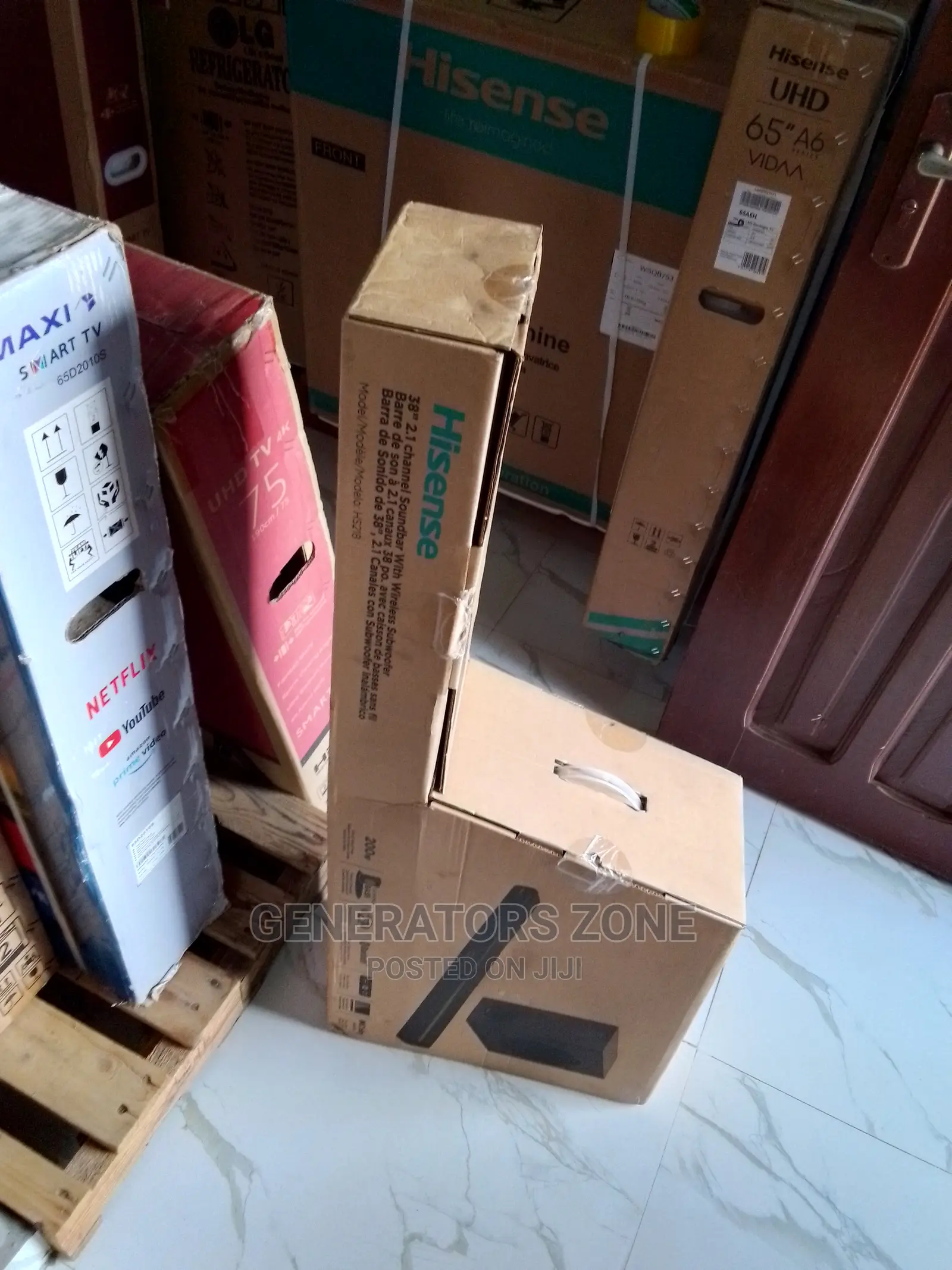 Latest Hisense 2.1 Channel Bluetooth Sound Bar-200watt