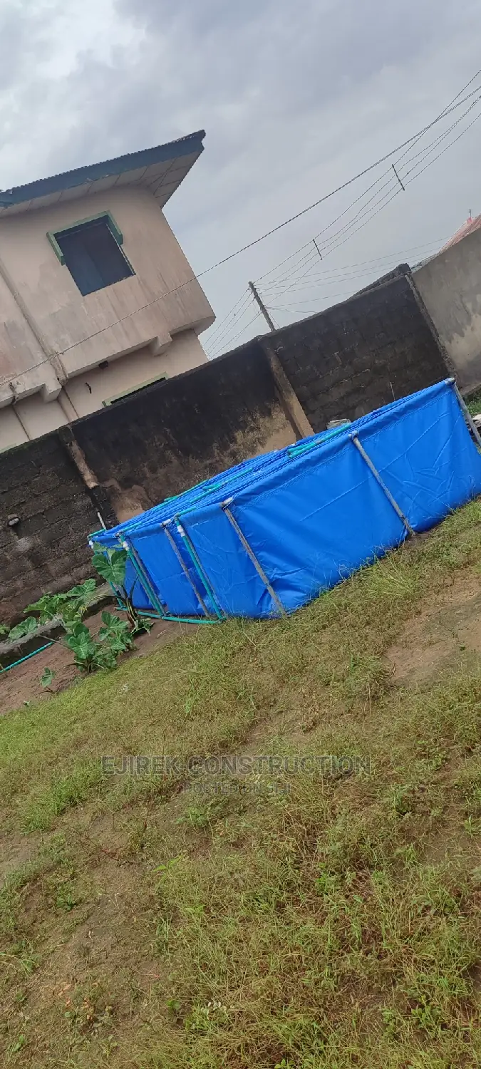 Mobile Fish Pond Fish Pond Tarpaulin