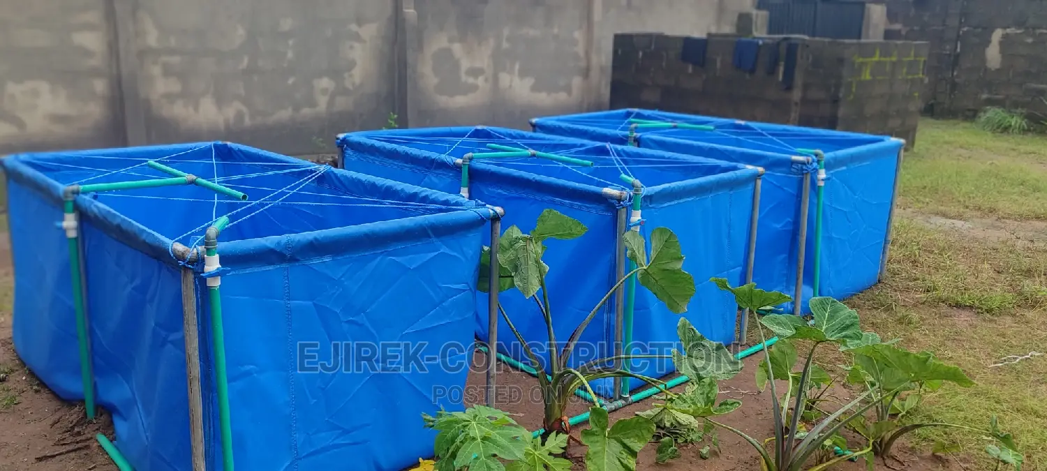 Mobile Fish Pond Fish Pond Tarpaulin