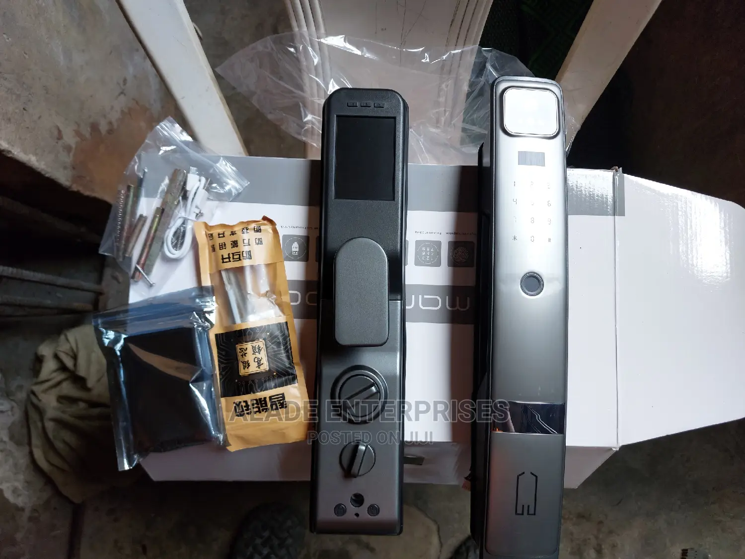Wifi Tuya 3D Face Recognition Smart Door Lock