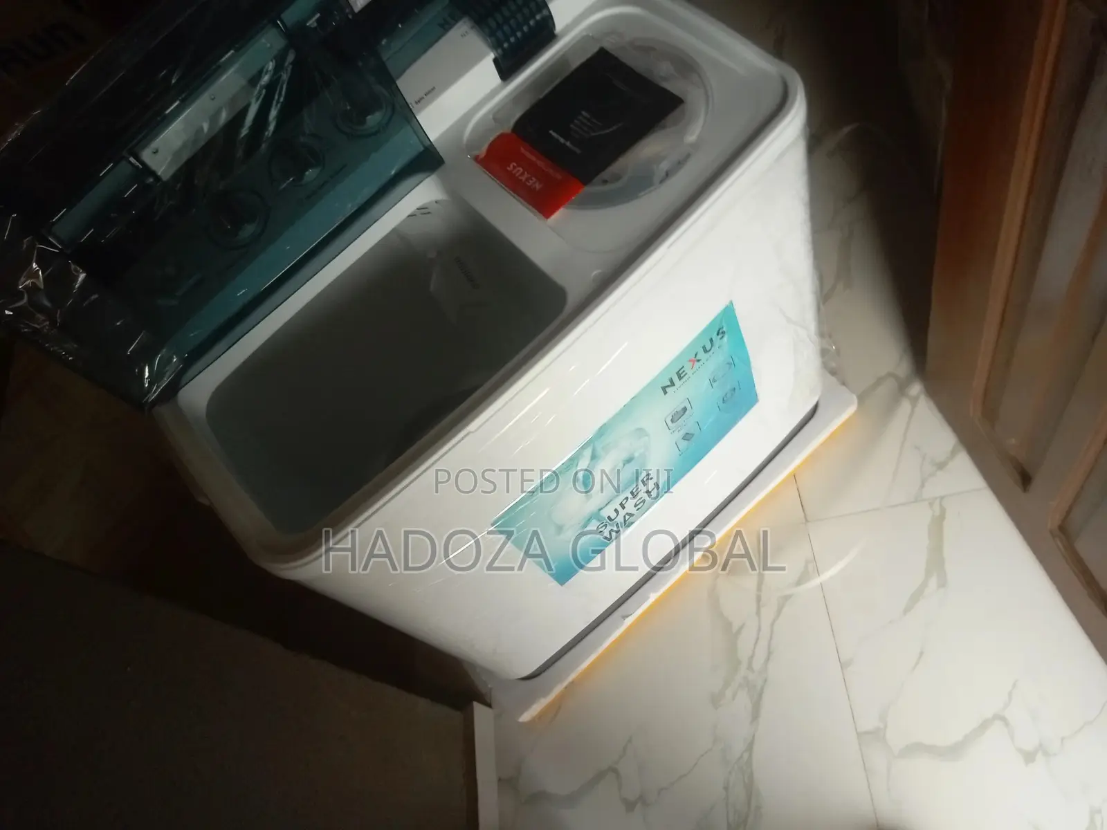 Nexus 10kg Top Loader Washing Machine Air Dry Function