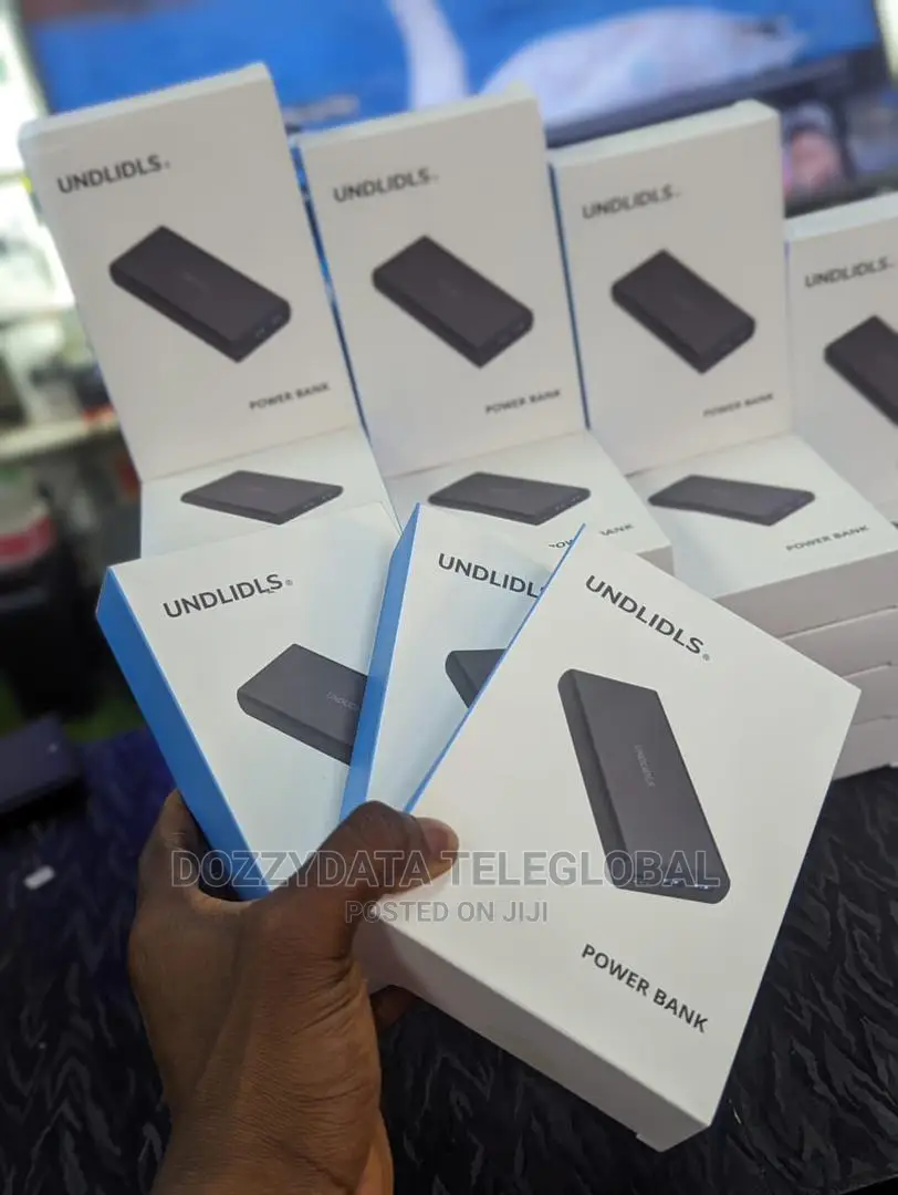 Undlidls 20000mah Powerbank USB-C Triple 3.4A High-Speed