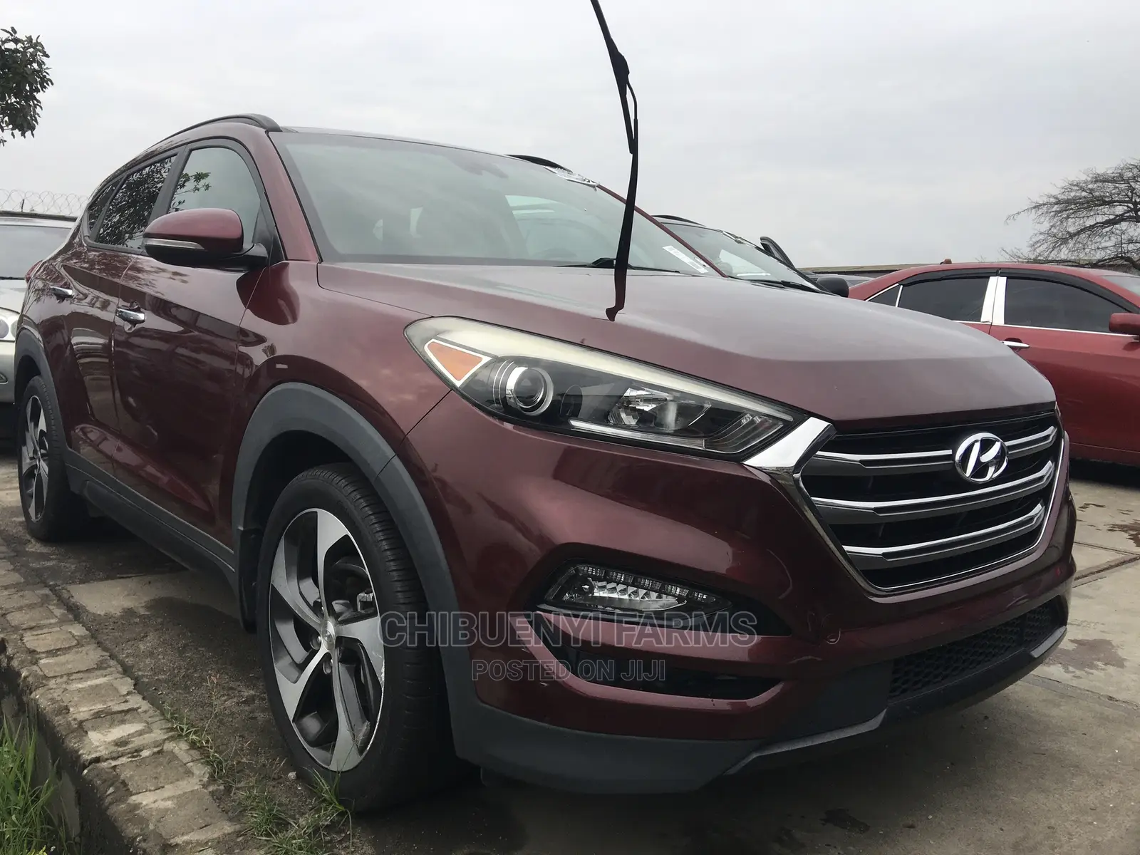 Hyundai Tucson Limited AWD 2015 Red