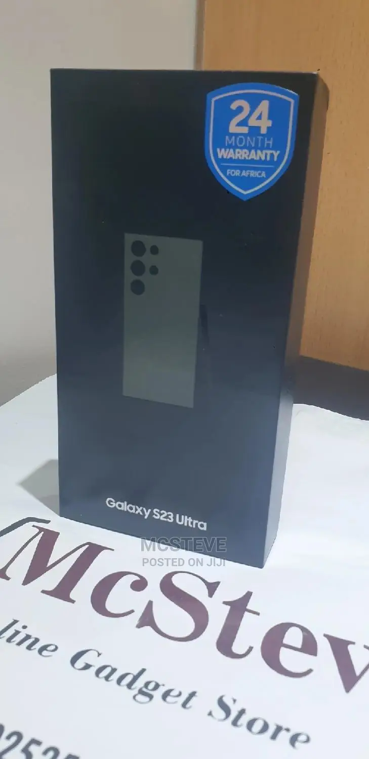 New Samsung Galaxy S23 Ultra 256 GB Black