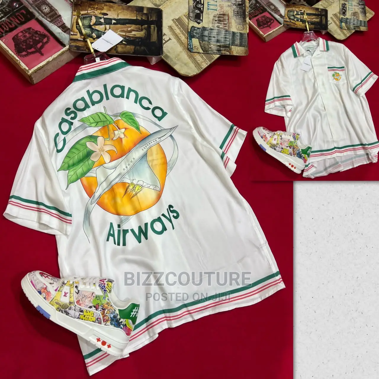 Original CASABLANCA SILK Shirts Available in Store