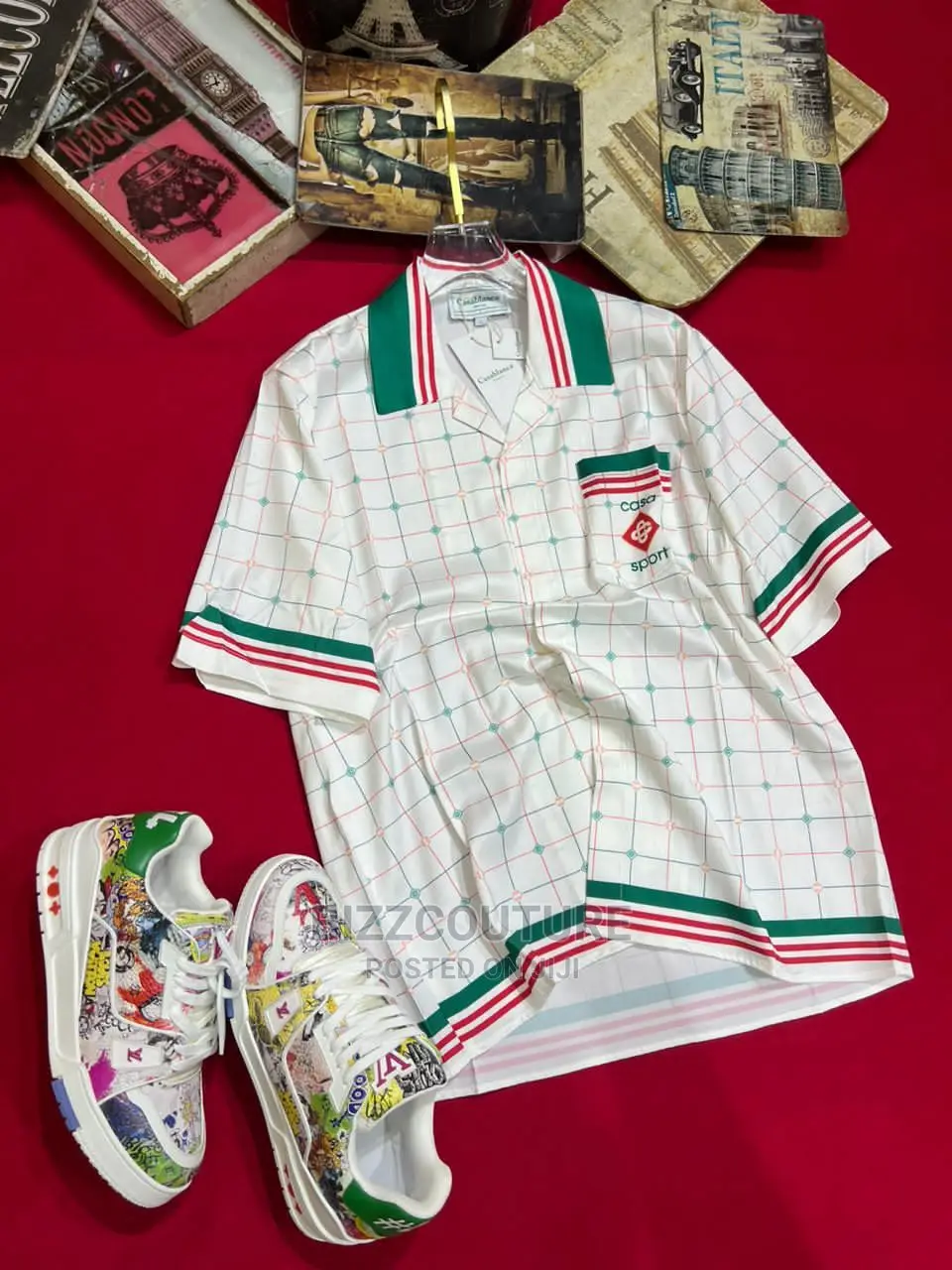 Original CASABLANCA SILK Shirts Available in Store