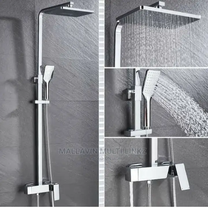 Chrome Rainfall Shower Mixers ( High Grade Shower)