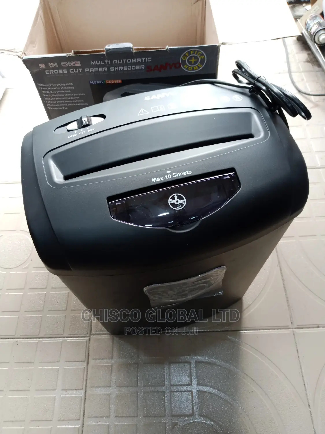 Shredder Machine (Sanyo)