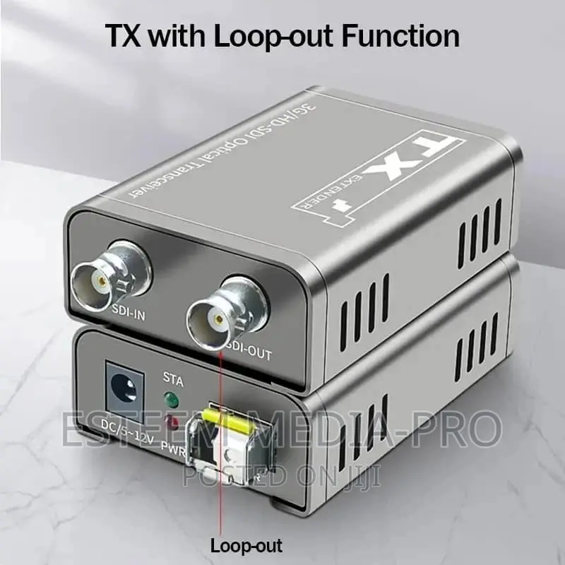 20km 3g Hd Sdi Fibre Optic Extender Converter