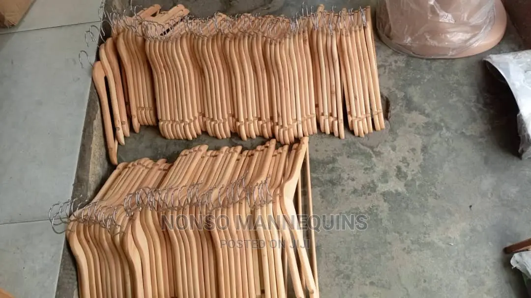 Wooden Hangers for Clothes Displaying