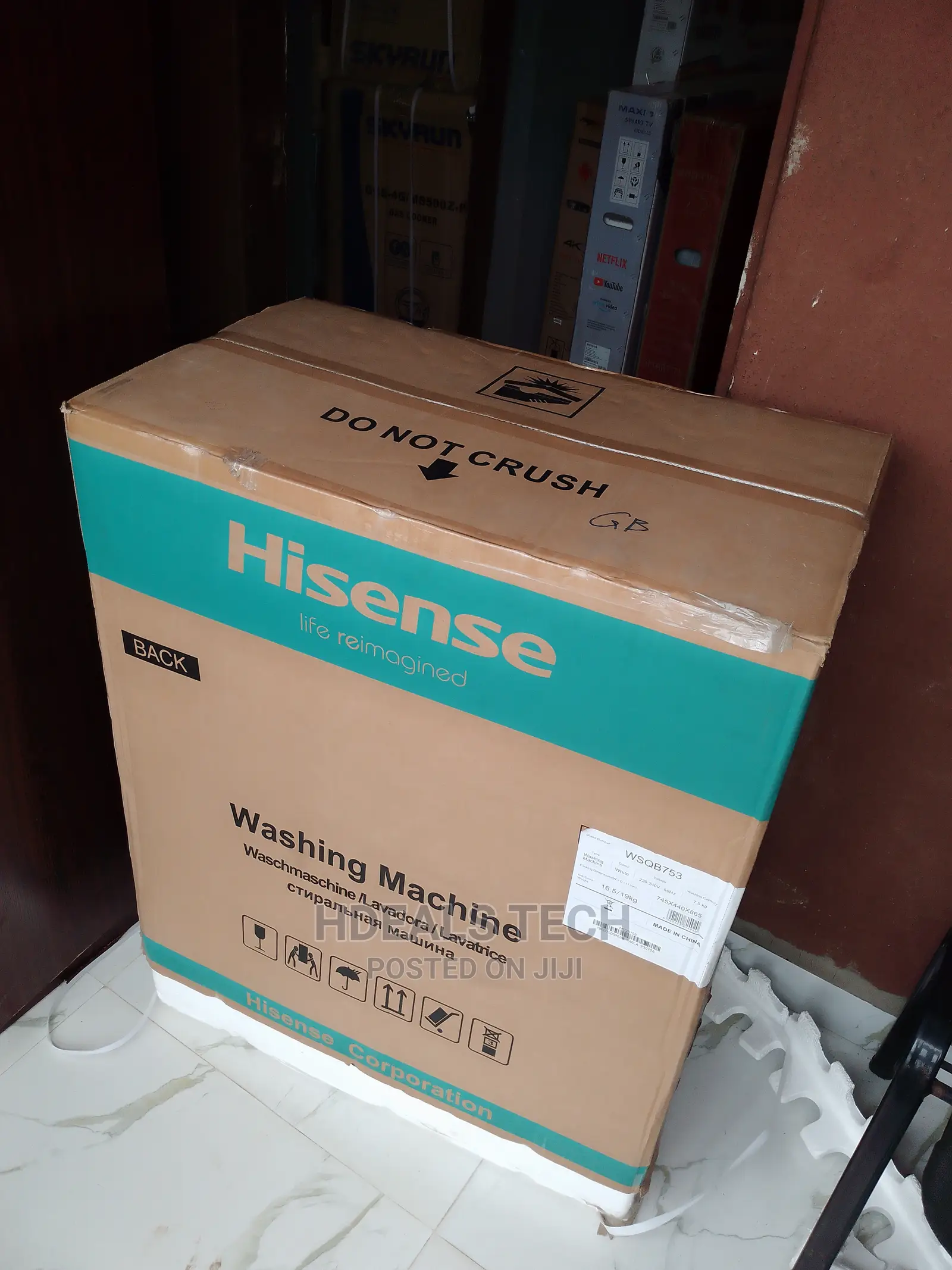 Quality Hisense 7.5kg Top Loader Washing Machine