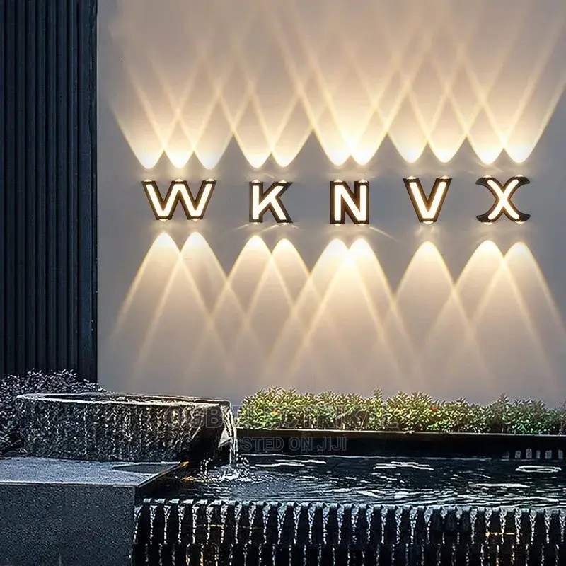 Alphabet Wall Lamp