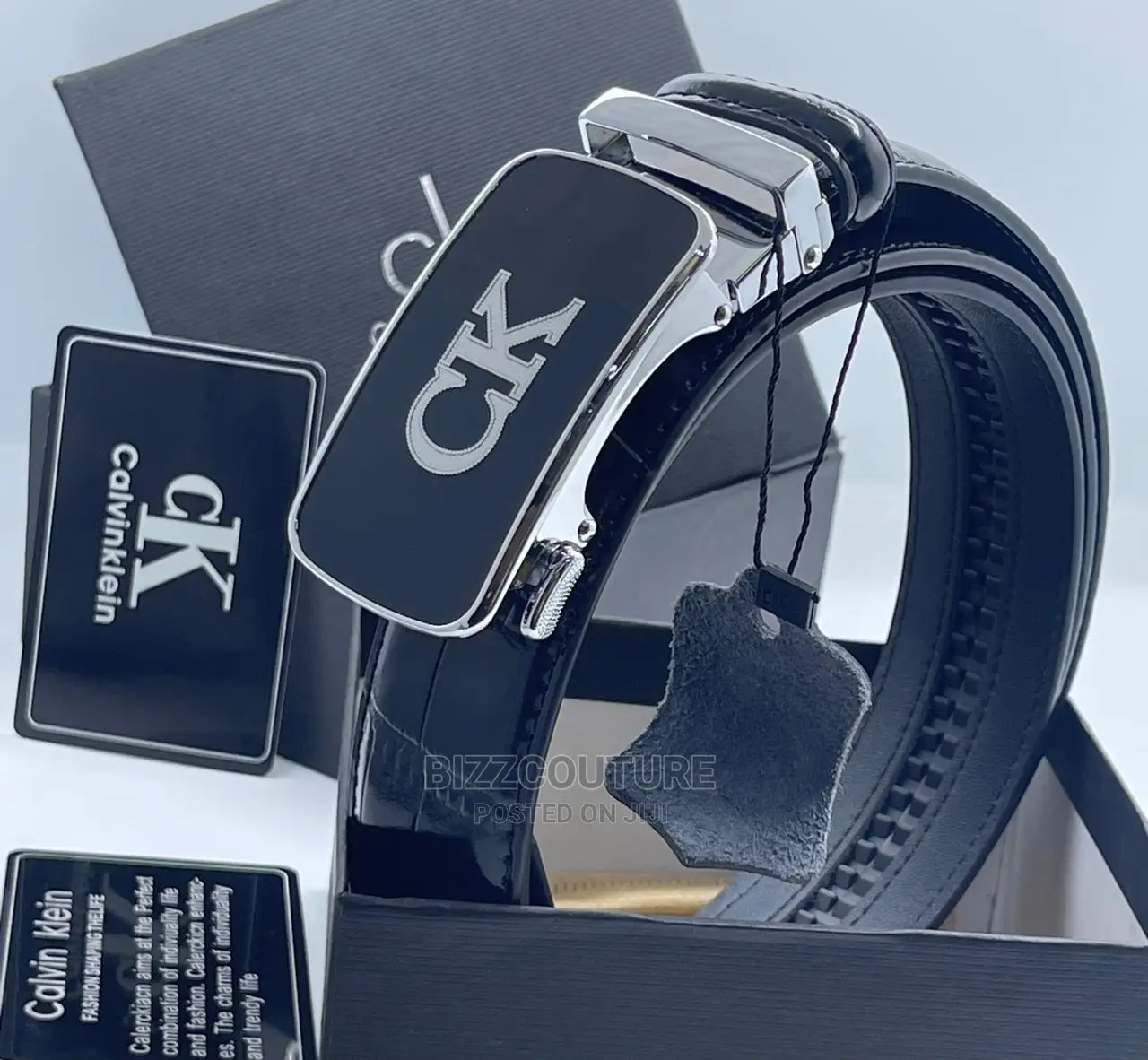 Original CALVIN KLEIN Leather Belts Available in Store