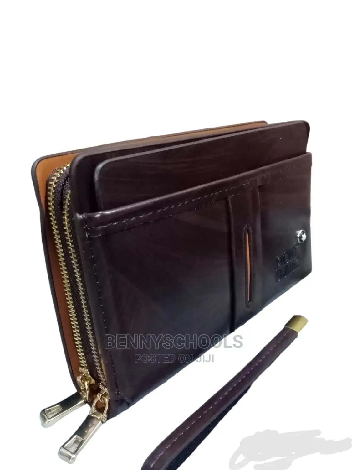 Mont Blanc Men Leather Purse