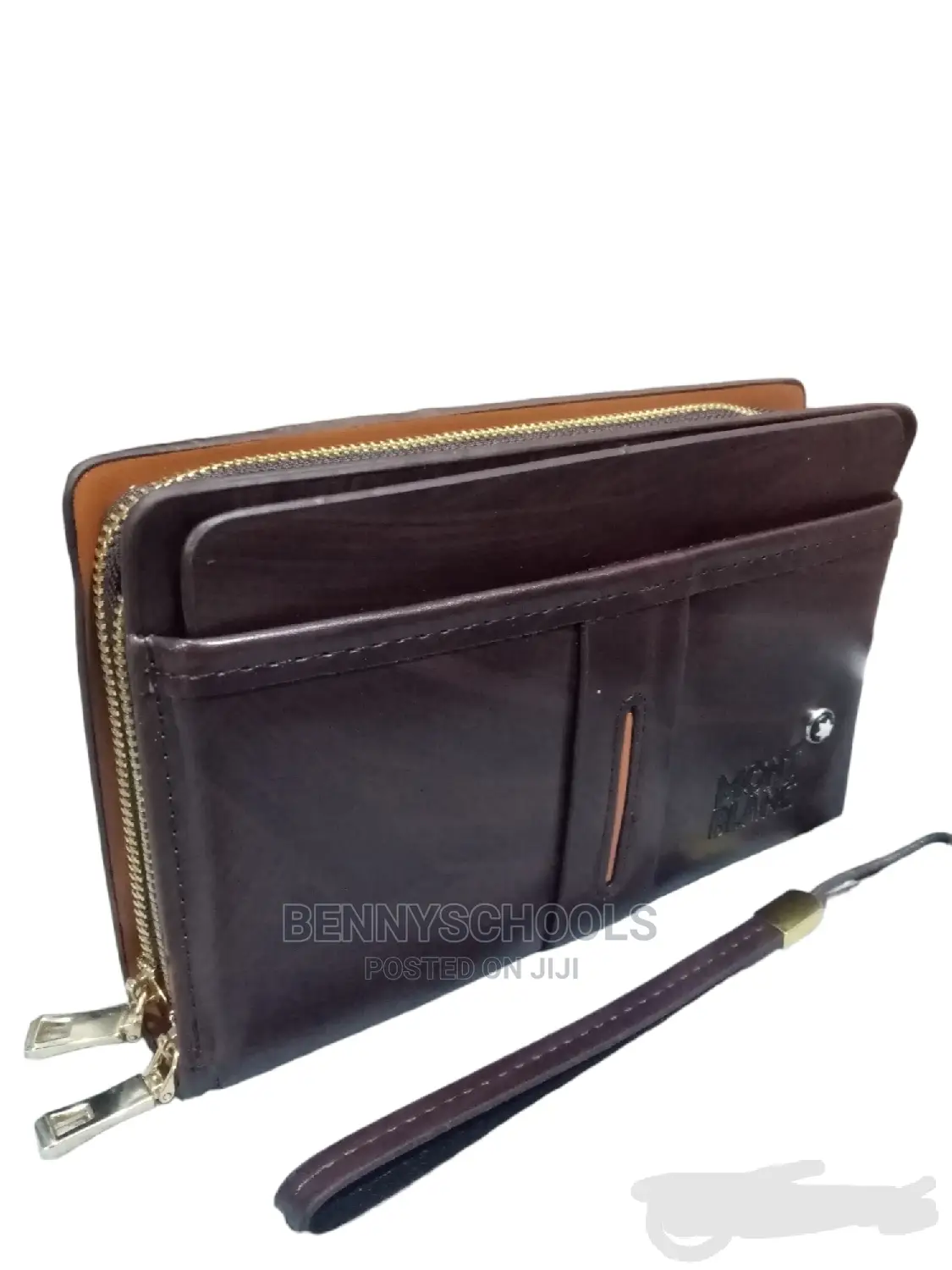Mont Blanc Men Leather Purse