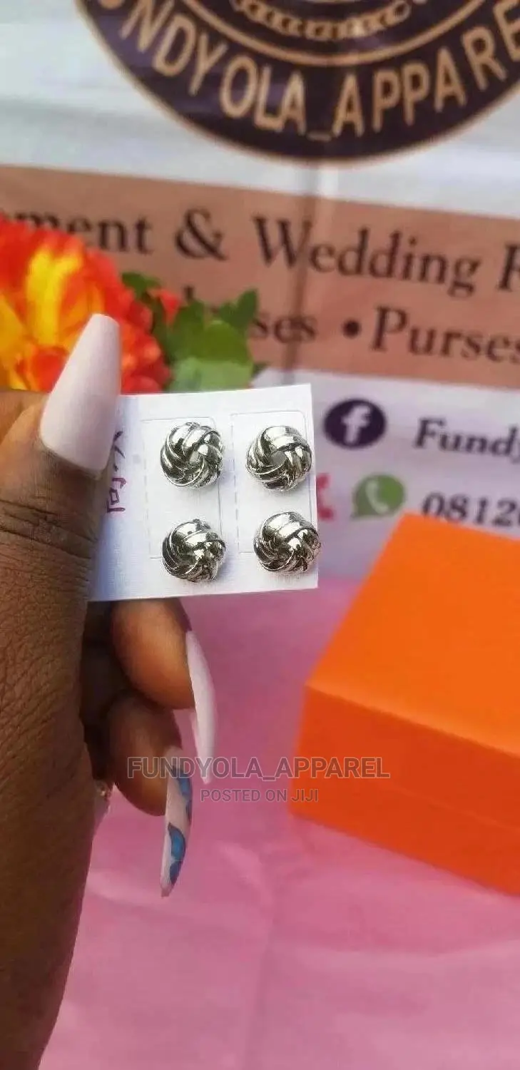 Sliver Pin Earrings
