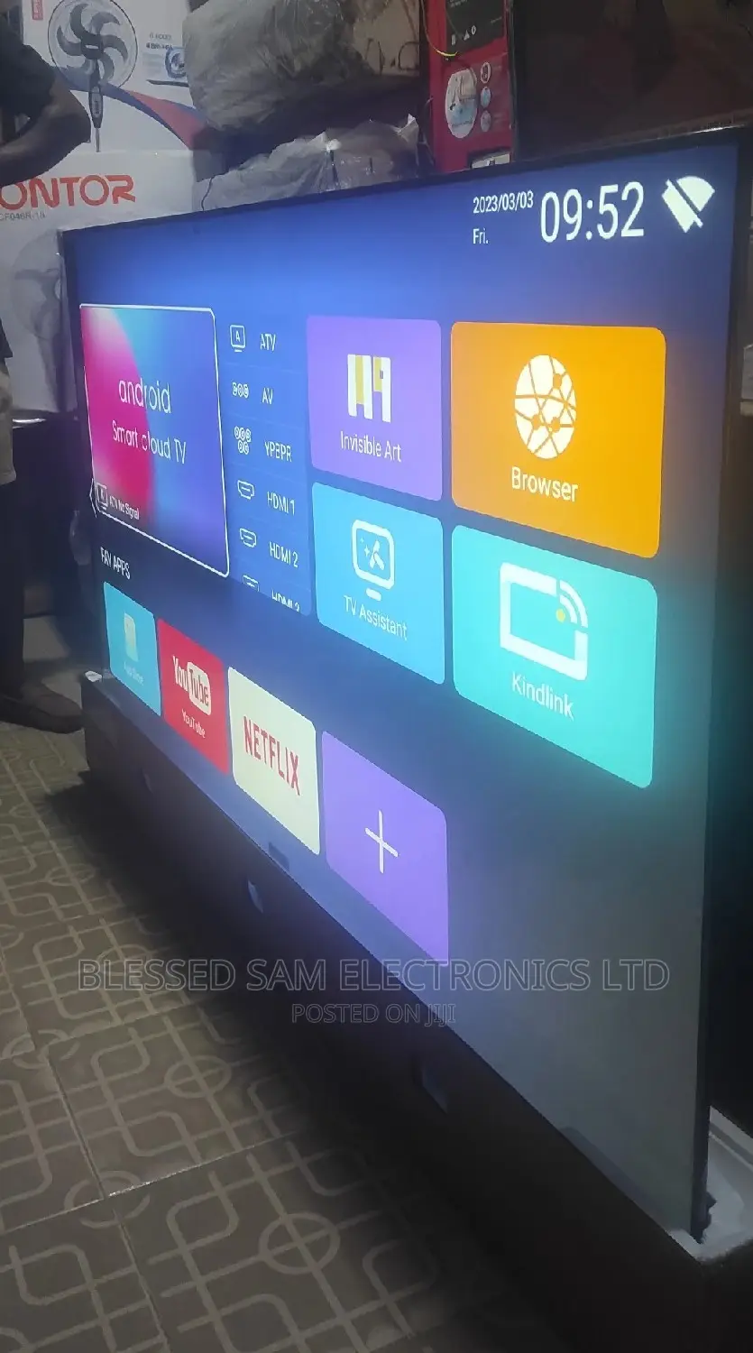 2026>Lg 85"Inch Frameless Tv Uhd Smart Android Tv Wi-Fi