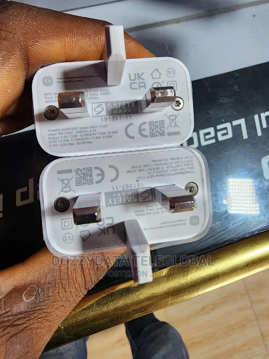 Xiaomi Mi Redmi Genuine 33w Fast Charger With Type-C Cable
