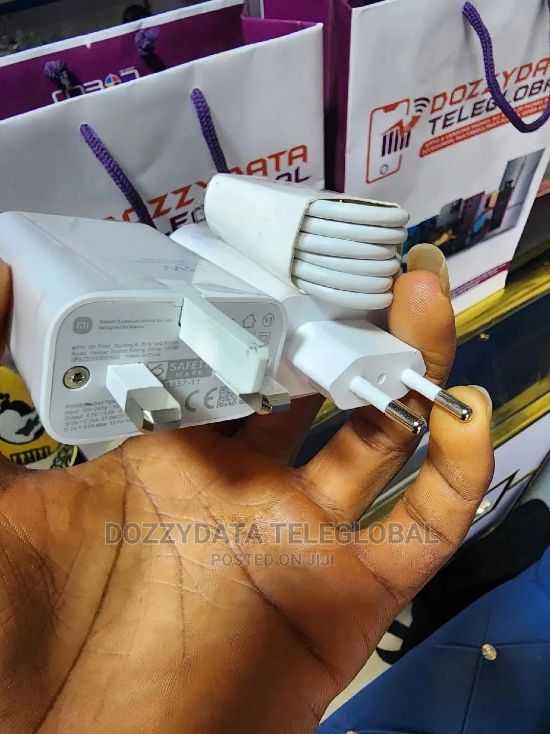 Xiaomi Turbo Charger 33w Eu Fast Quick Charger and Cable