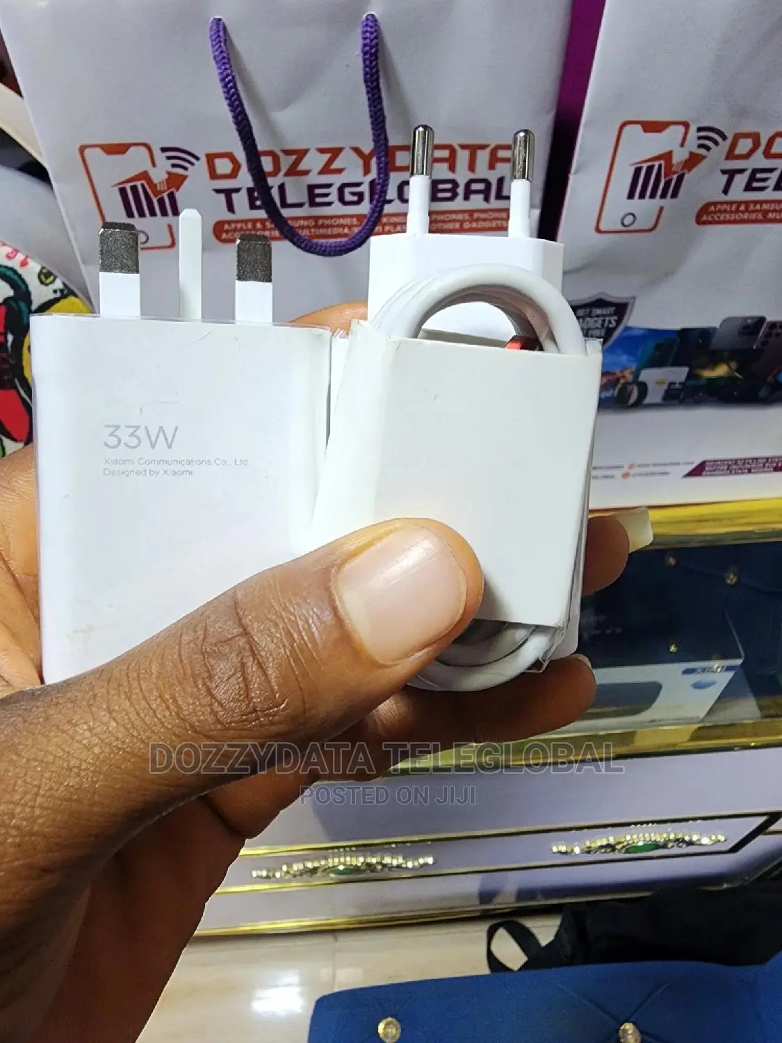 Xiaomi Turbo Charger 33w Eu Fast Quick Charger and Cable
