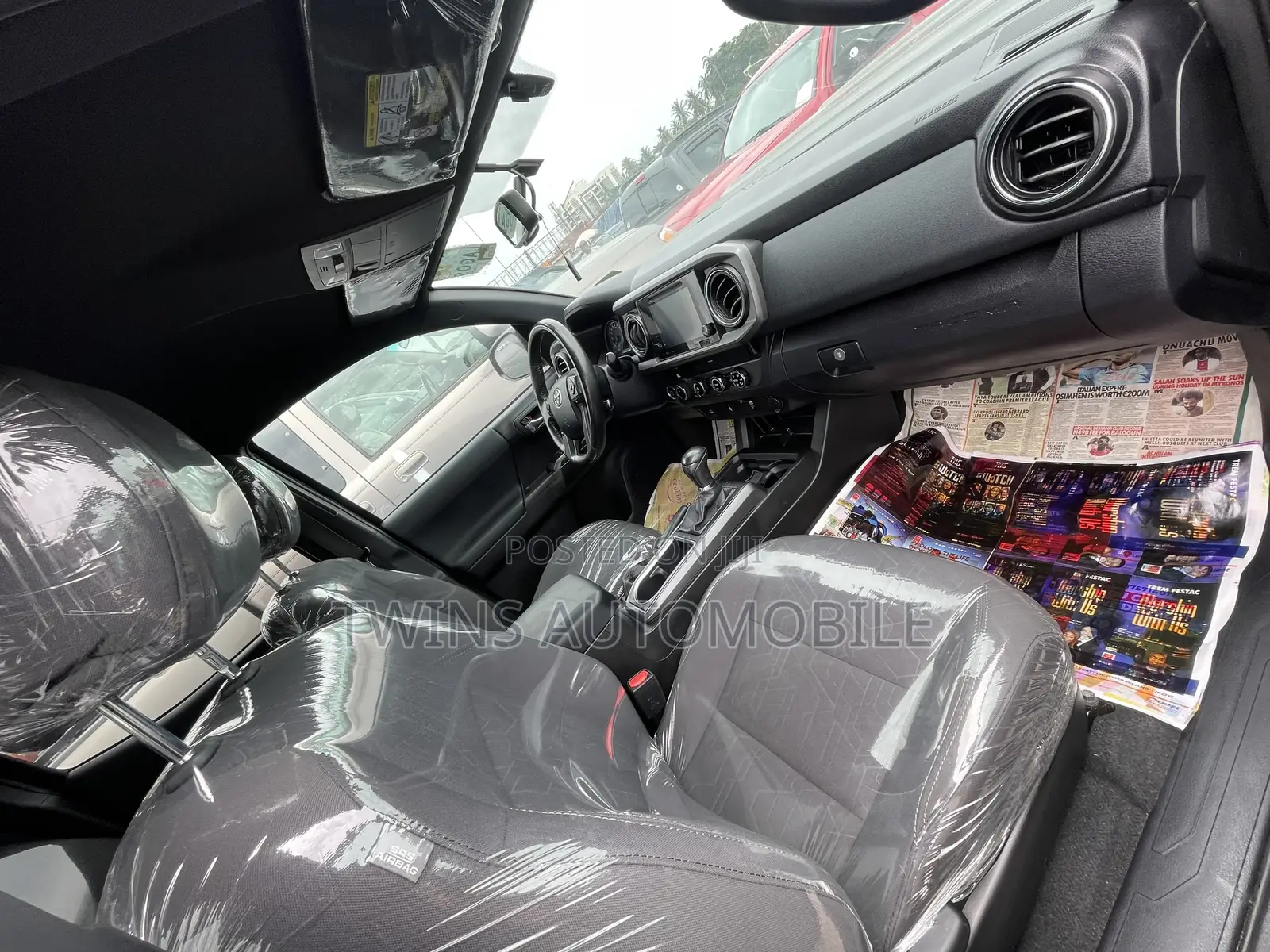 Toyota Tacoma Limited 2017 Gray