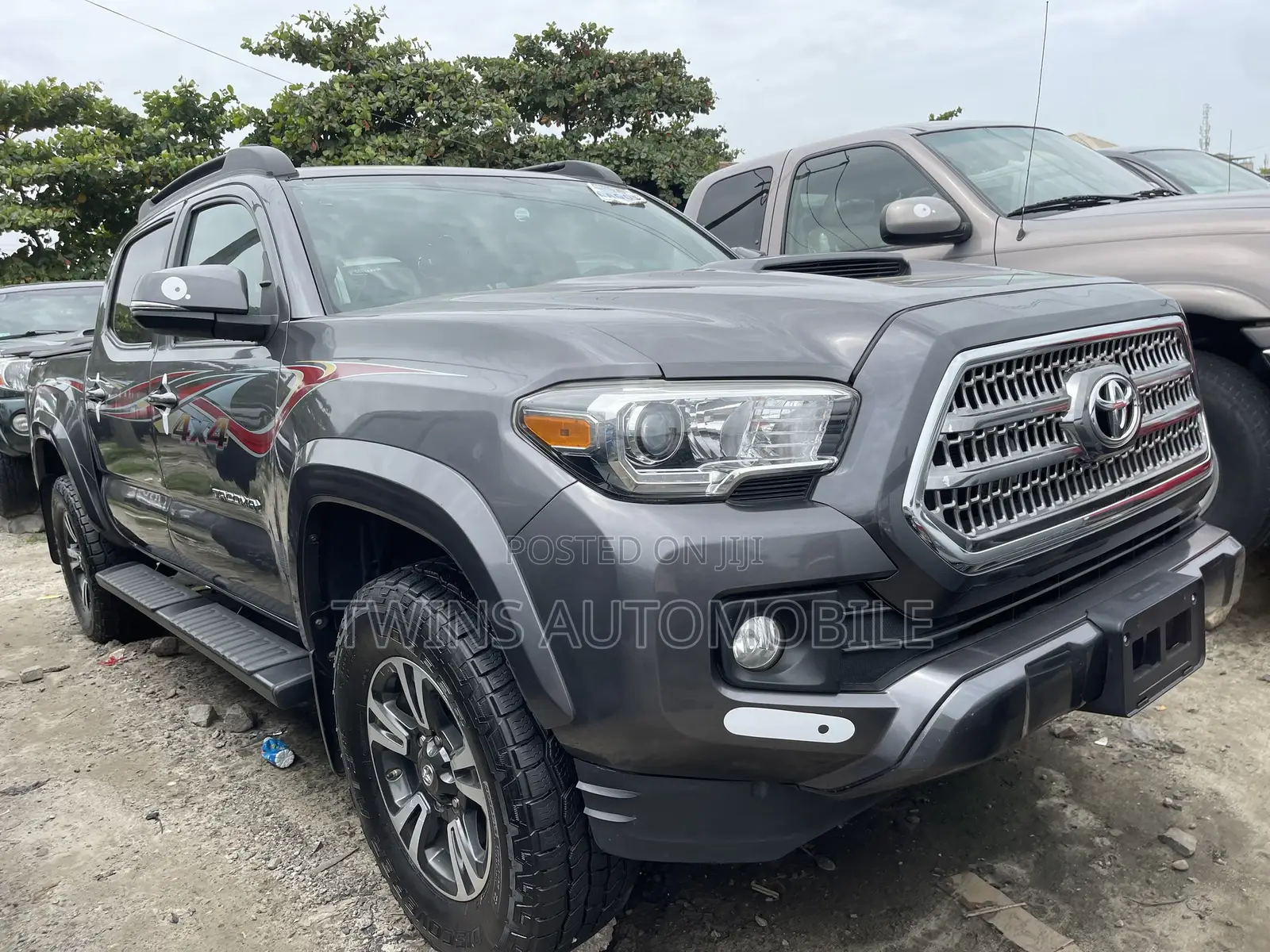 Toyota Tacoma Limited 2017 Gray