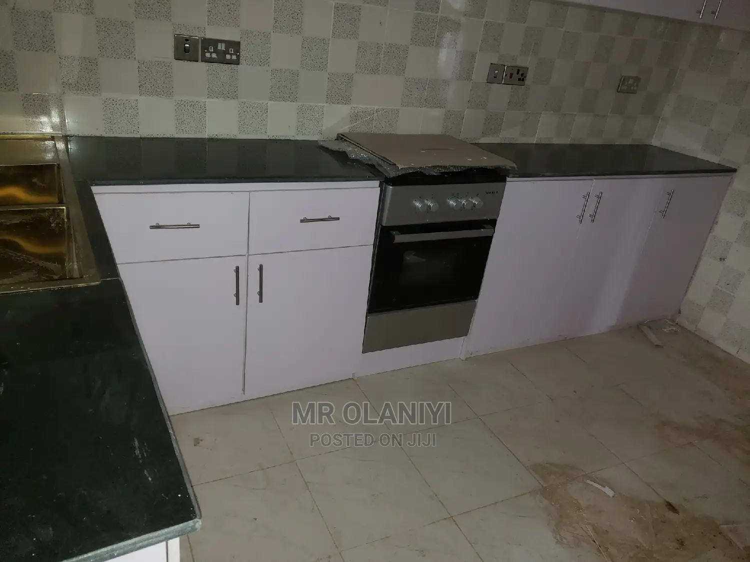 Kitchen Cabinet With Marble Top