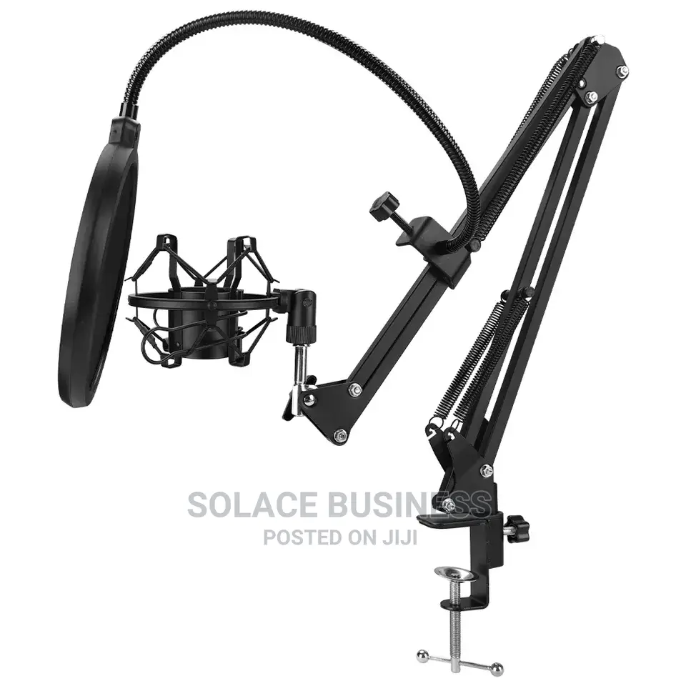 Fifine Condenser, Blue Yeti, Podcast Microphone Stand Holder