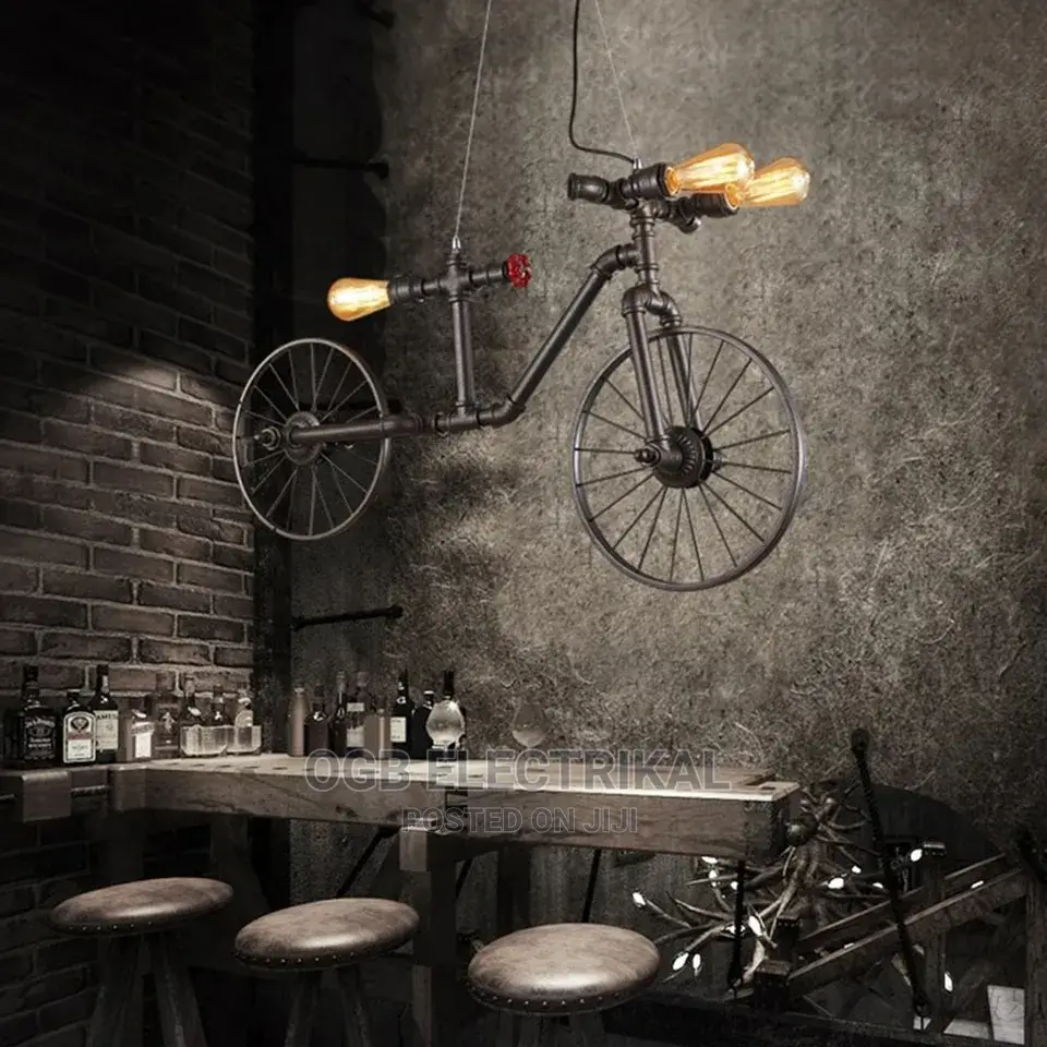 Bicycle Hanging Light