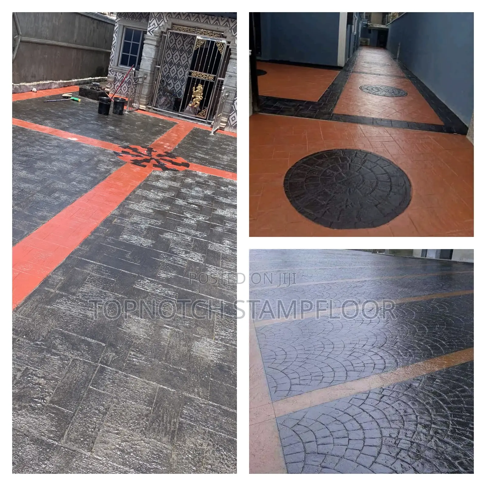 Concrete Stamp Floor All the Way