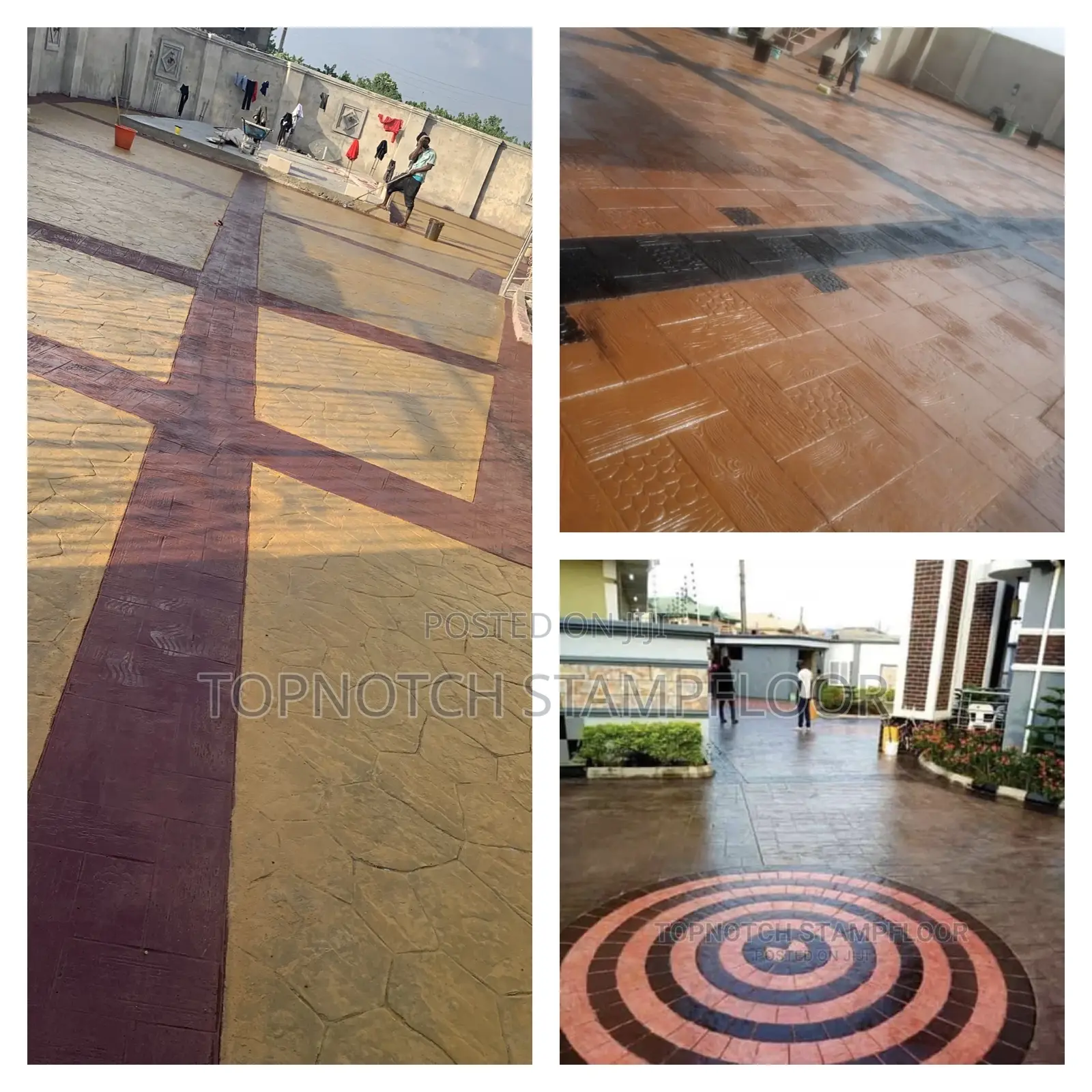 Concrete Stamp Floor All the Way