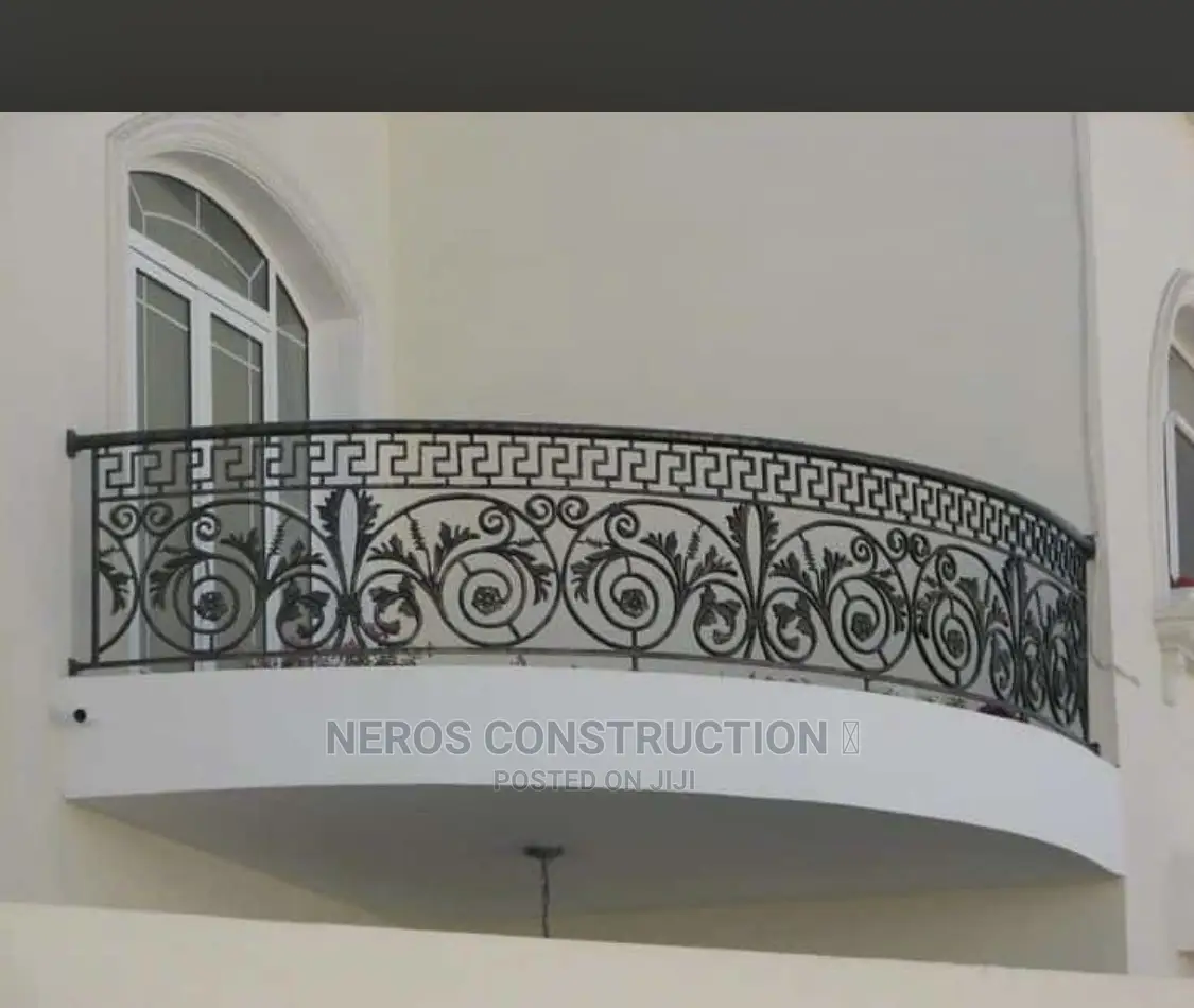 Improvised Curly Cumbi Wrought Iron Design