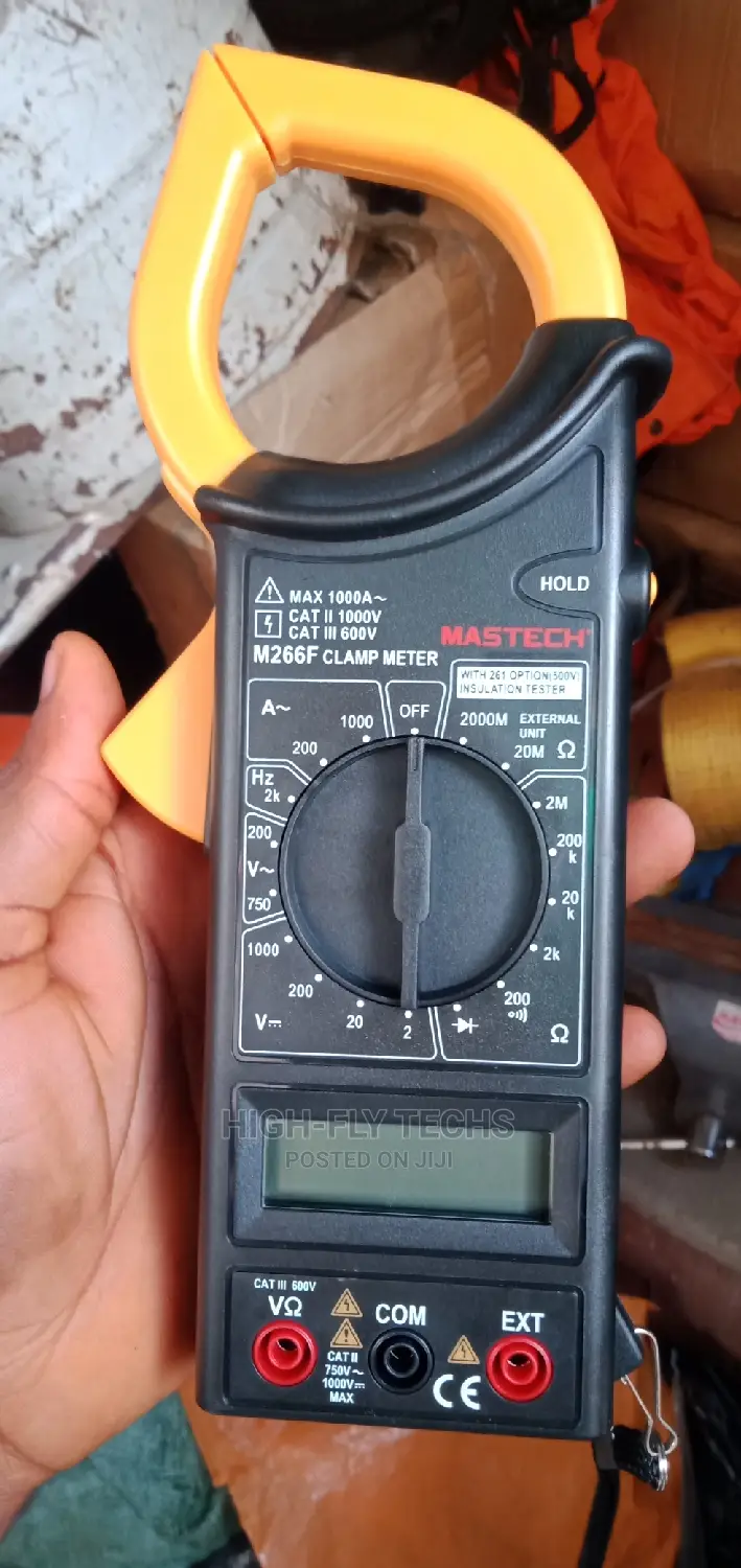 Mastech Digital Ac Clamp Meter M266f