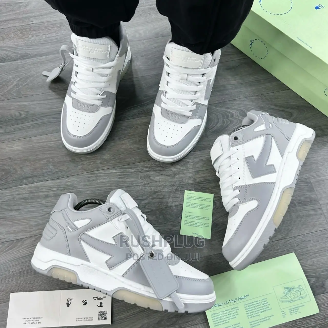 Off-White Out of Office “Ooo” Low Tops Sneakers